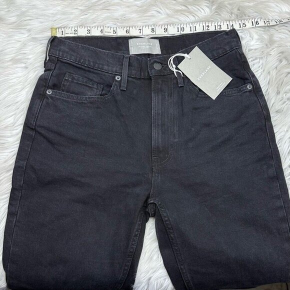 Everlane Women's NWT Coal Black The Original Cheeky‎ Minimalist Jean W28/L25.5 - Picture 7 of 10